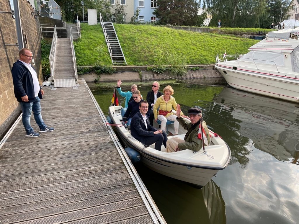 Auftakt am Hafen begeistert beim Sommerfest des Presseclubs